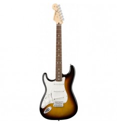 Fender Standard Stratocaster Left Handed Guitar in Brown Sunburst