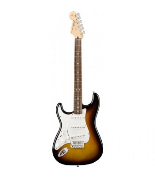 Fender Standard Stratocaster Left Handed Guitar in Brown Sunburst