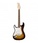 Fender Standard Stratocaster Left Handed Guitar in Brown Sunburst