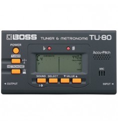 Boss TU80 Chromatic Tuner in Black