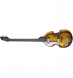 Eastcoast 4 String Violin Shaped Left Handed Bass Sunburst