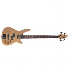 Eastcoast BC300 Fusion Electric Bass Guitar in Natural Satin