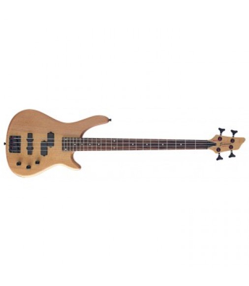 Eastcoast BC300 Fusion Electric Bass Guitar in Natural Satin