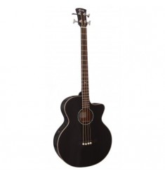 Faith Titan Jupiter Acoustic Bass Guitar Black