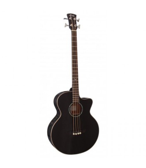 Faith Titan Jupiter Acoustic Bass Guitar Black