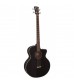 Faith Titan Jupiter Acoustic Bass Guitar Black