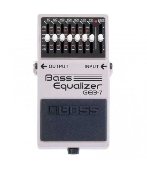 Boss GEB7 Equalizer Bass Guitar Effects Pedal