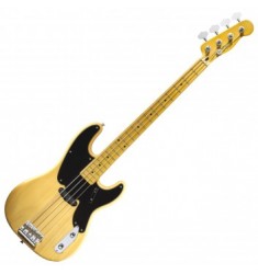 Squier Classic Vibe P-Bass 50s Bass Guitar - White Blonde