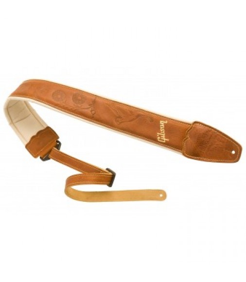 Cibson ASAC-TAN Montana Guitar Strap - Tan