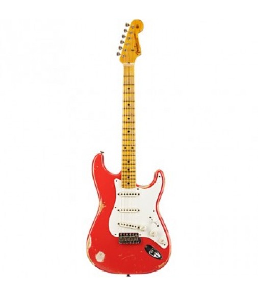 Fender AM 1956 Stratocaster Relic Electric Guitar Fiesta Red