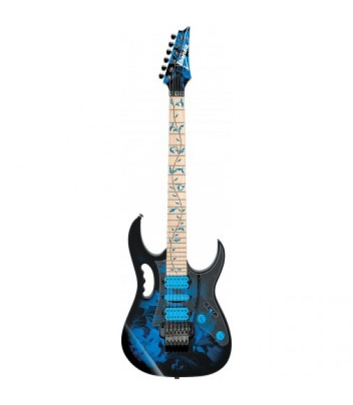 Ibanez JEM77P Guitar with Blue Floral Pattern