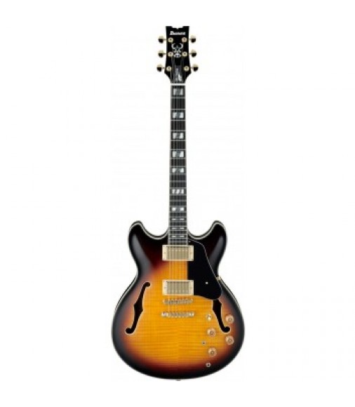 Ibanez JSM10 John Scofield Guitar in Vintage Yellow Sunburst