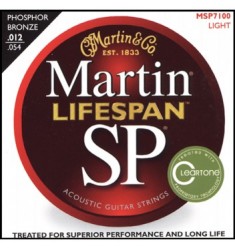 Martin MSP7100 Phosphor Bronze Light Gauge Strings .012 - .054