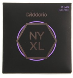 D'Addario NYXL1149 Nickel Wound Electric Guitar Strings, Medium, 11-49