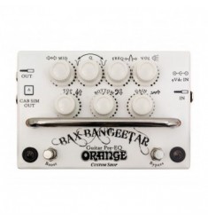 Orange Bax Bangeetar Guitar Pre-eq Booster Pedal, White