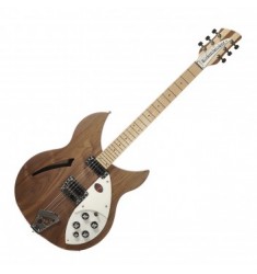 Rickenbacker 330 6 String Semi-Acoustic Guitar Walnut