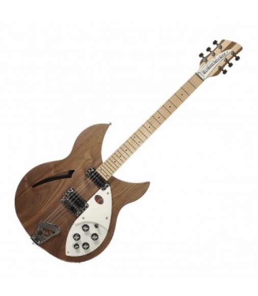 Rickenbacker 330 6 String Semi-Acoustic Guitar Walnut