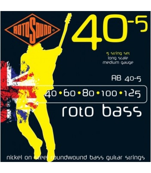 Rotosound RB40-5 40-125 5 String SET