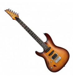 Ibanez SA160 Left Handed Electric Guitar in Brown Burst