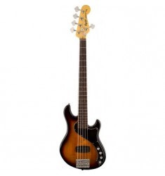 Squier Deluxe Dimension Bass V in 3-Color Sunburst