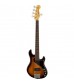 Squier Deluxe Dimension Bass V in 3-Color Sunburst