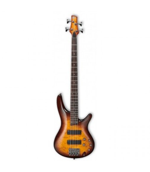 Ibanez 2015 SR400QM Bass in Brown Burst