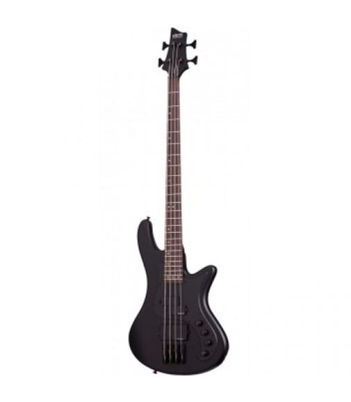 Schecter Stiletto STEALTH-4 Bass in Satin Black