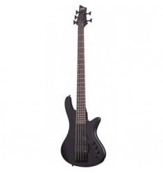 Schecter Stiletto STEALTH-5 Bass in Satin Black