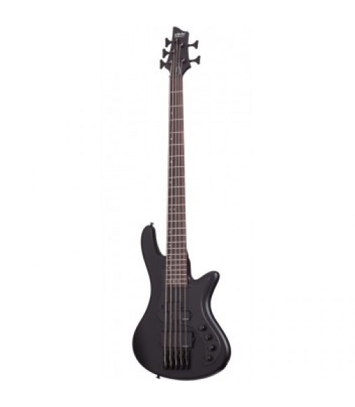 Schecter Stiletto STEALTH-5 Bass in Satin Black