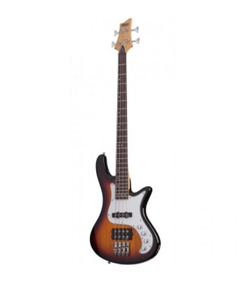 Schecter Stiletto VINTAGE-4 Bass in 3-Tone Sunburst