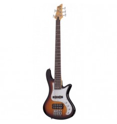 Schecter Stiletto VINTAGE-5 in 3-Tone Sunburst