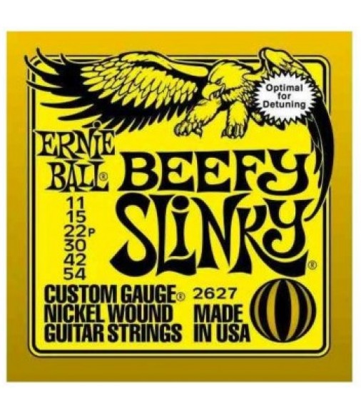 Ernie Ball  2627 Beefy Slinky Guitar Strings