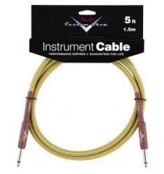 Fender Custom Shop 1.5m Instrument Cable Tweed