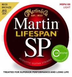 Martin MSP6100 Light Acoustic Guitar Strings .012 - .054