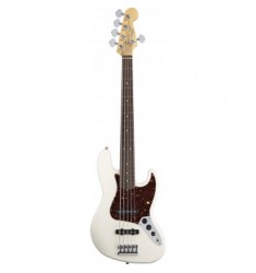Fender 2012 American Standard J-Bass V Rw Olympic White