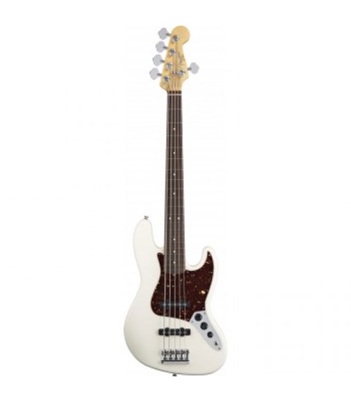 Fender 2012 American Standard J-Bass V Rw Olympic White