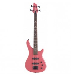 Eastcoast BC300 Fusion 3/4 Electric Bass Guitar in Pink