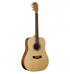 Washburn WD7S Acoustic Guitar Natural Gloss