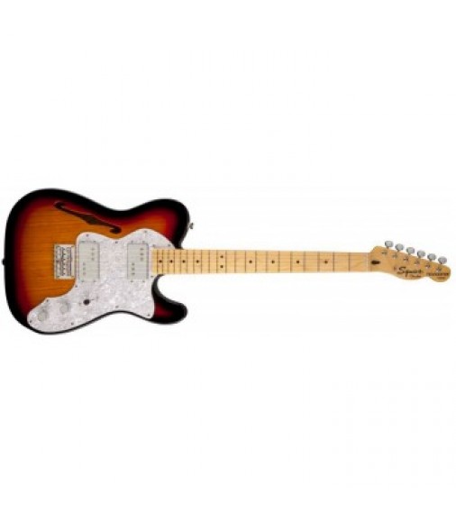 Squier Vintage Modified 72 Tele Thinline 3-Colour Sunburst