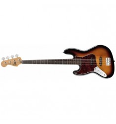 Squier Vintage Modified Left Handed Jazz Bass in 3-Tone Sunburst