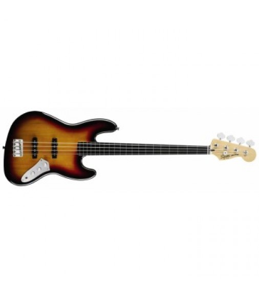 Squier Vintage Modified Jazz Bass Guitar in 3-Tone Sunburst