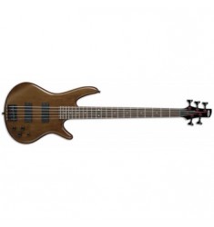 Ibanez GSR205B-WNF 5 String Bass Guitar Walnut Flat