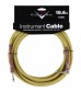 Fender Custom Shop 5.5m Angled Instrument Cable Tweed