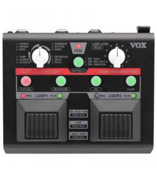 Vox Vll-1 Lil' Looper Dual Bank Looper &amp;amp; Multi Effects Pedal