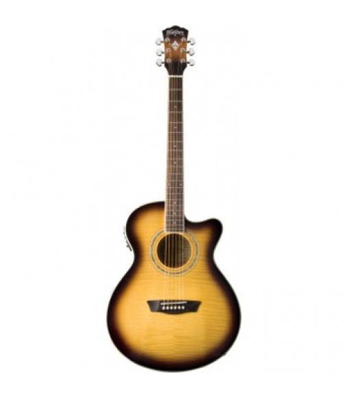 Washburn EA15ATB Electro Acoustic Guitar - Tobacco Burst