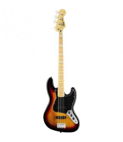 Squier Vintage Modified Jazz '77 Bass Guitar in 3-Tone Sunburst