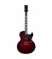 Cibson Billie Joe Armstrong ES-137 Electric Guitar, Black Cherry Burst