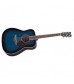 Yamaha FG720S Acoustic Guitar Oriental Blue Burst