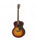 Yamaha LJ6ARE Acoustic Guitar in Brown Sunburst