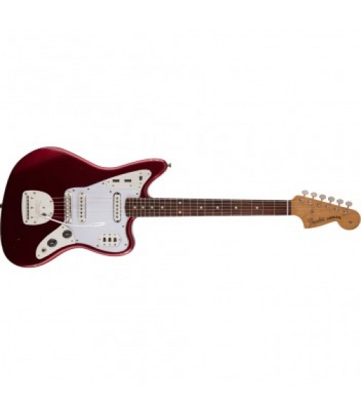 Fender Road Worn 60s Jaguar Guitar in Candy Apple Red